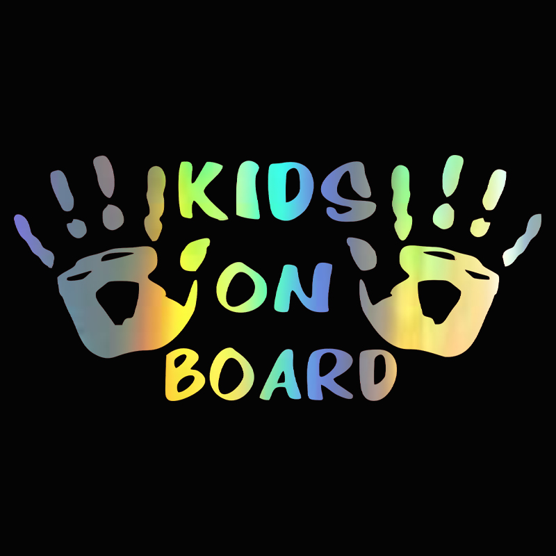 3D Car Sticker KIDS ON BOARD C - Table Tennis Zone 评论和价格