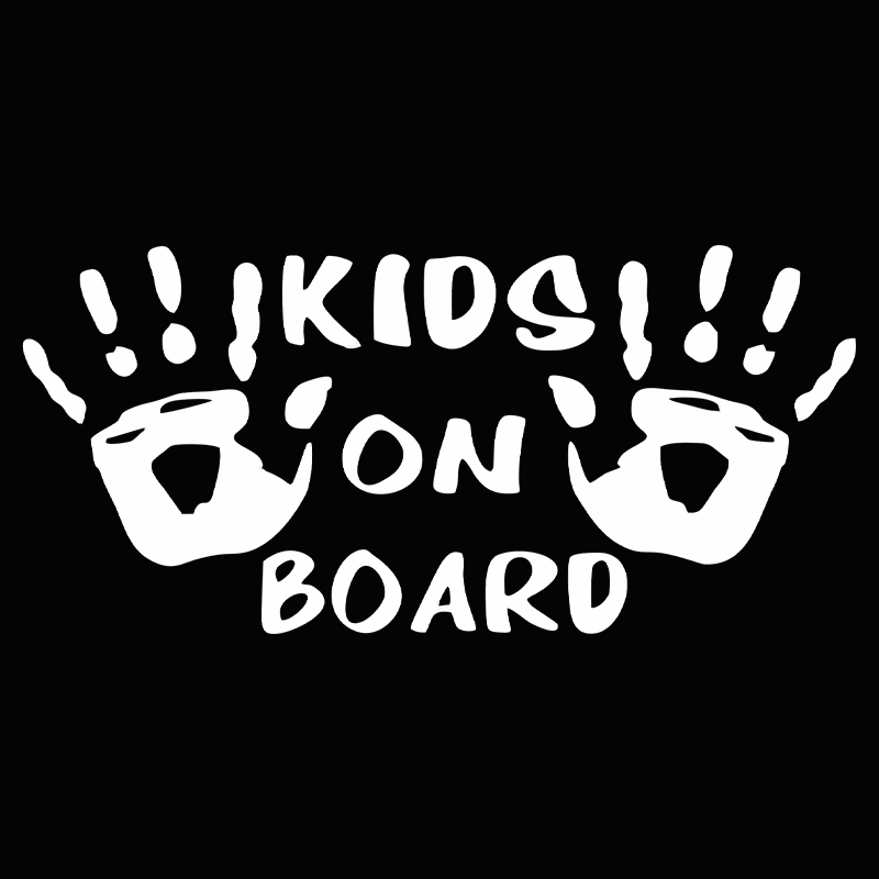 3D Car Sticker KIDS ON BOARD C - Table Tennis Zone 评论和价格