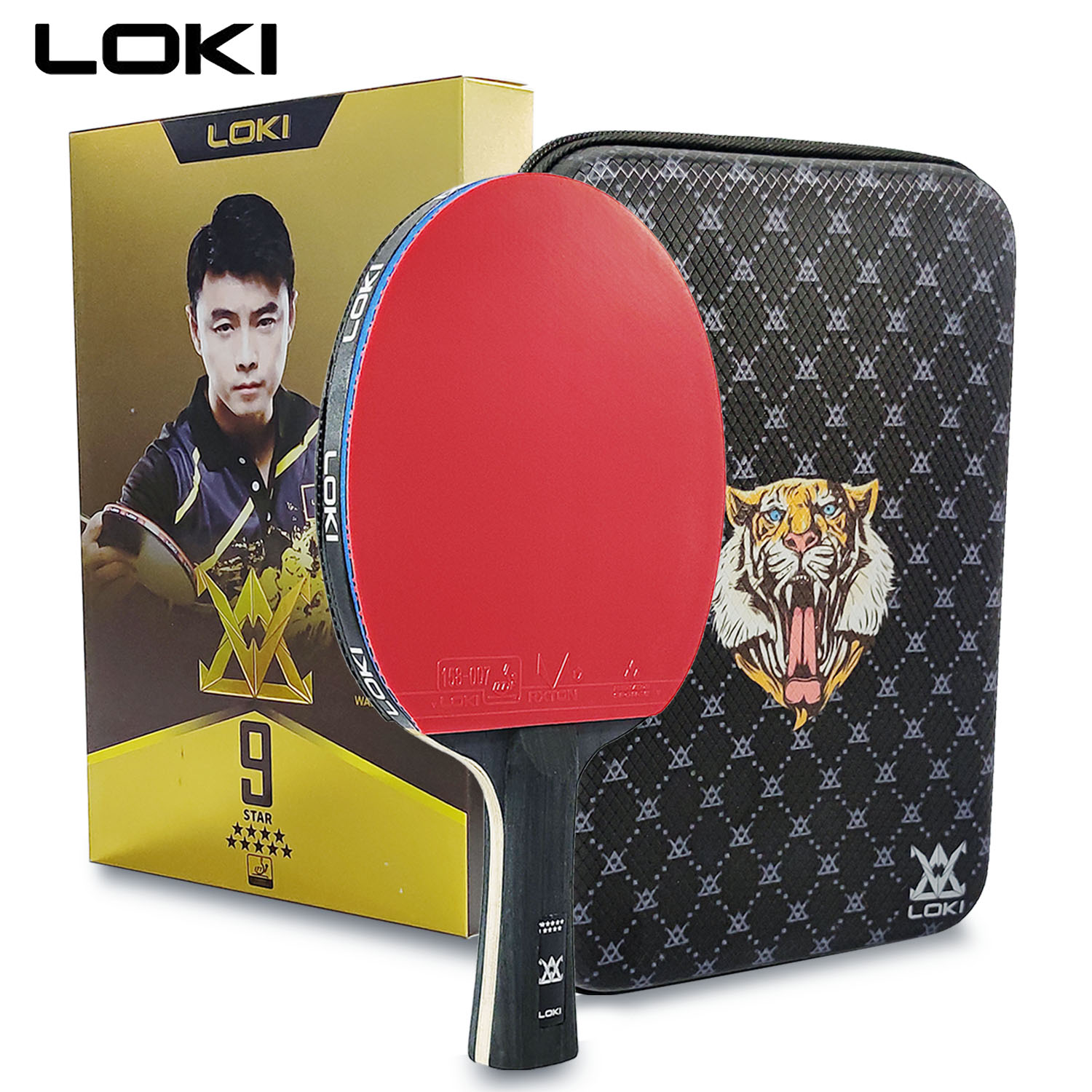 LOKI 9 Star Table Tennis Racke - Table Tennis Zone 评论和价格