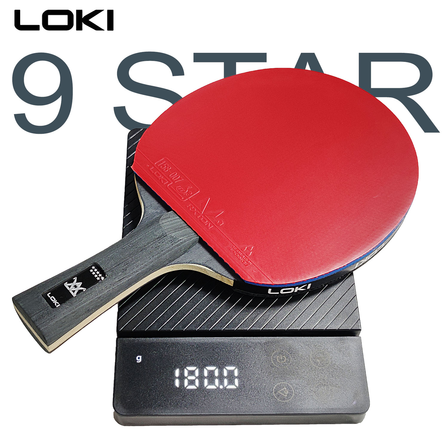 LOKI 9 Star Table Tennis Racke - Table Tennis Zone 评论和价格
