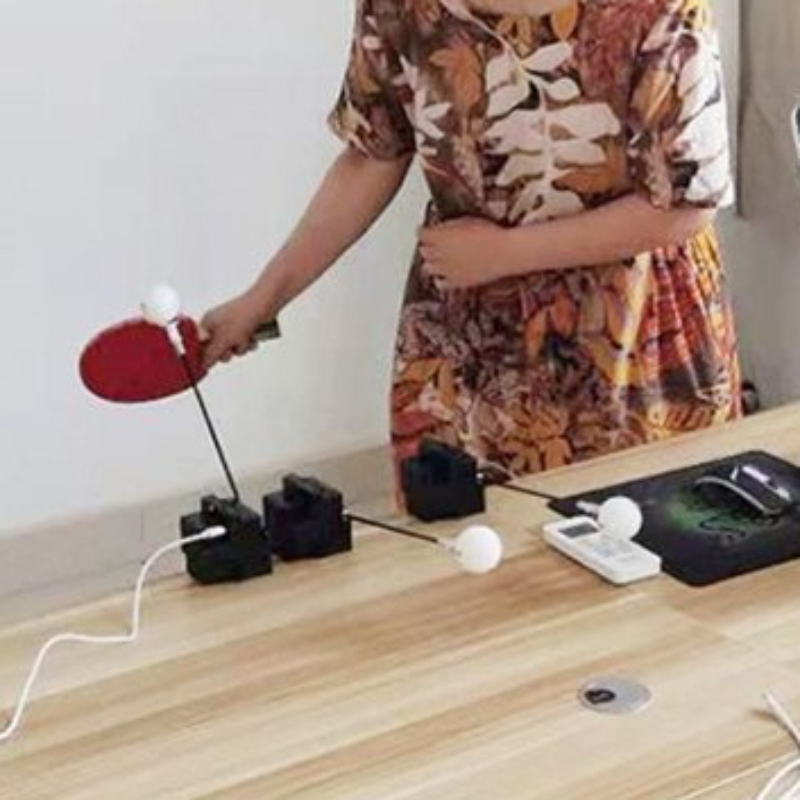 Portable Table Tennis Trainer  - Table Tennis Launcher 评论和价格