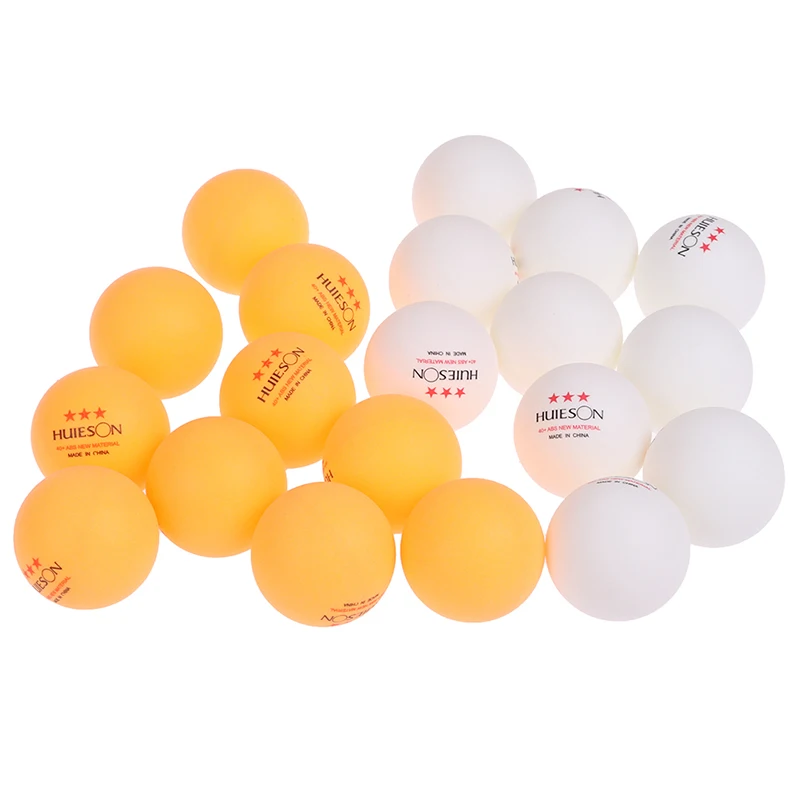 100Pcs Huieson Official New AB - Table Tennis From 评论和价格