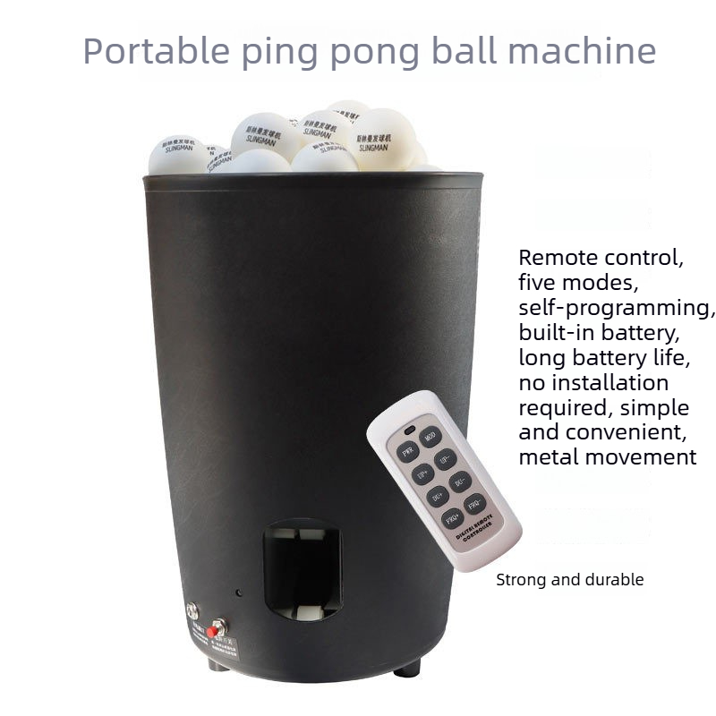 Portable Table Tennis Ball Mac - Table Tennis Launcher 评论和价格