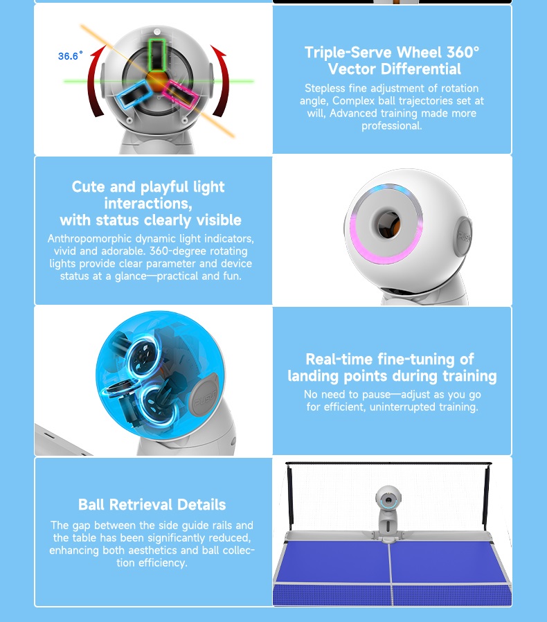 Upgraded Version Electric Inte - Table Tennis Usa 评论和价格