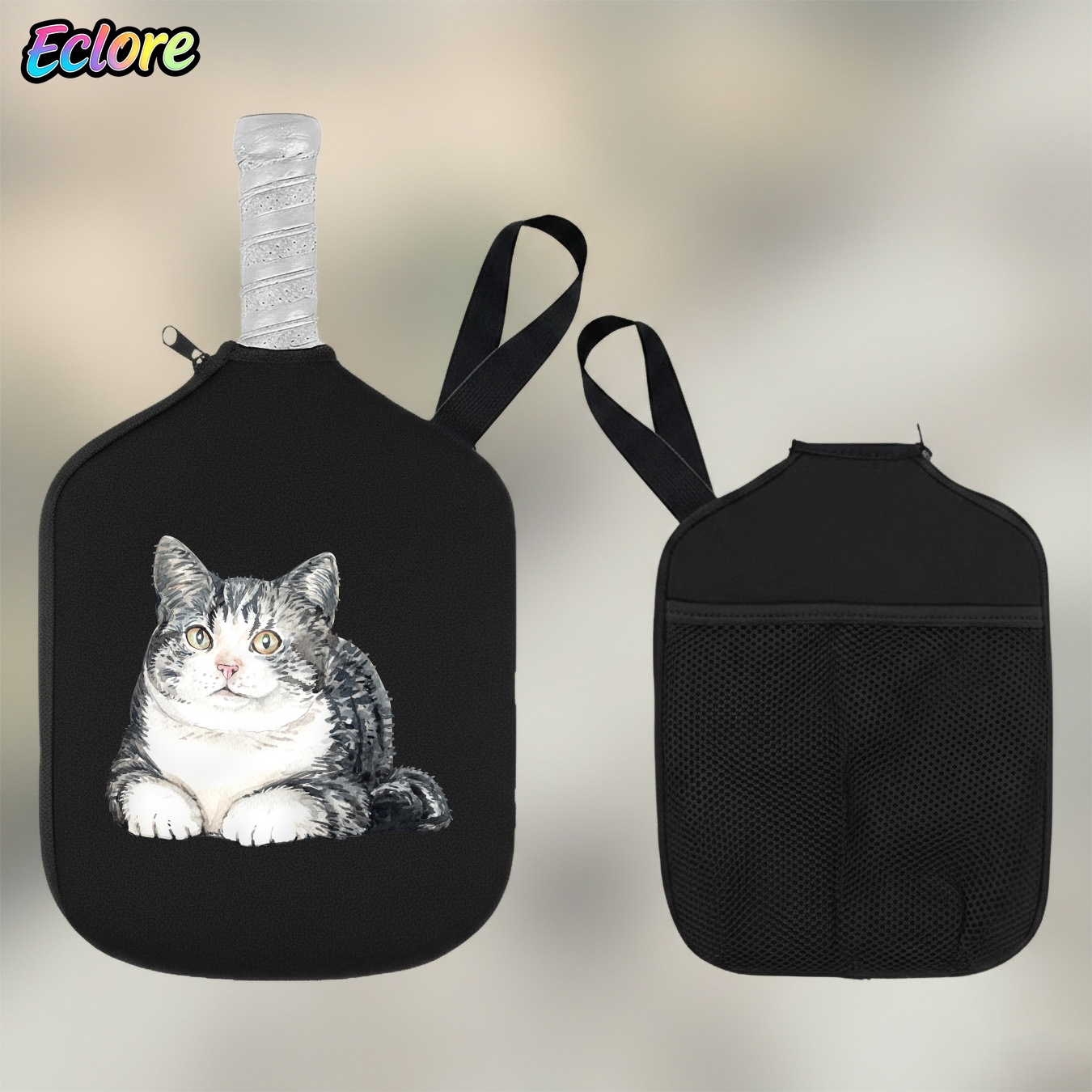 Cute Watercolor Cat Pickleball - Table Tennis Usa 评论和价格