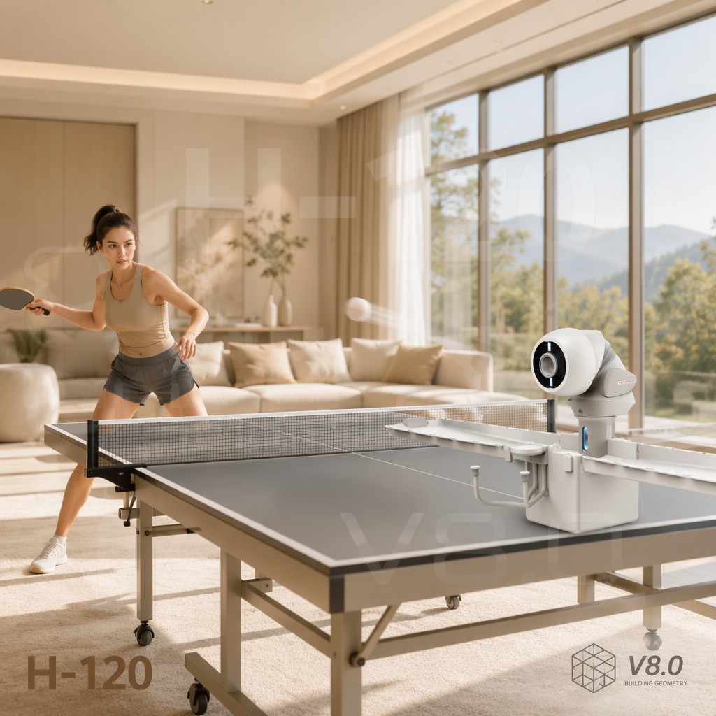 【CHIMU HOME】OMNI Smart Table T - Table Tennis Launcher 评论和价格