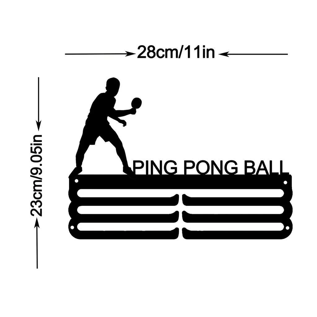 CIFBUY Metal Wall Art Sports M - Table Tennis Dimension 评论和价格